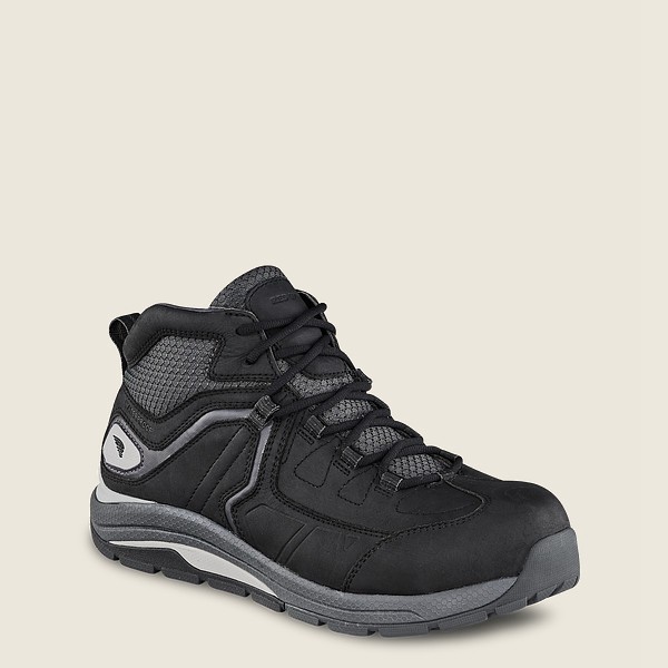 Red Wing Iş Ayakkabı Erkek - Cooltech™ Athletics - Waterproof Safety Toe - Siyah/Gri - 67NMZPLAQ